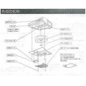 タカラスタンダード VT-602N レンジフー...の詳細画像1