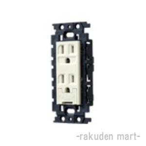 パナソニック WN113249 (5個セット) フルカラー埋込絶縁アースターミナル付接地ダブルコンセ...
