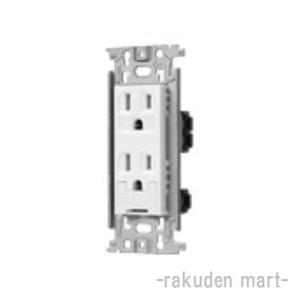 パナソニック WN11329SW (5個セット) フルカラー埋込アースターミナル付接地ダブルコンセン...