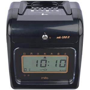 mita タイムレコーダー mk-100II 電子 ブラック