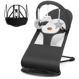 HKAI Baby Bouncer, Portable Baby Bouncer Seat for Babies 0 18 Mo 並行輸入品