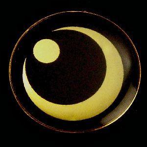 家紋ストラップ《月星》