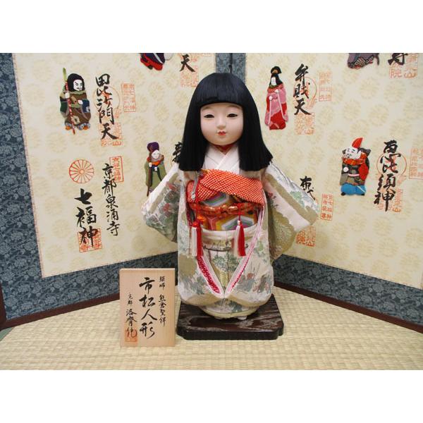 京製尺二市松人形（女）【熊倉聖祥】