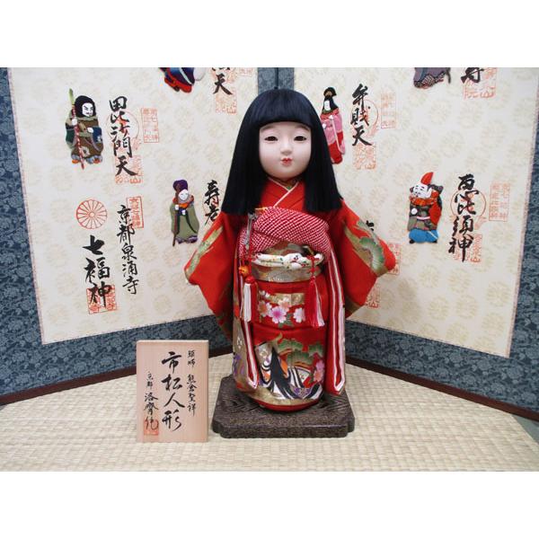 京製尺二市松人形（女）【送料無料！】【熊倉聖祥】