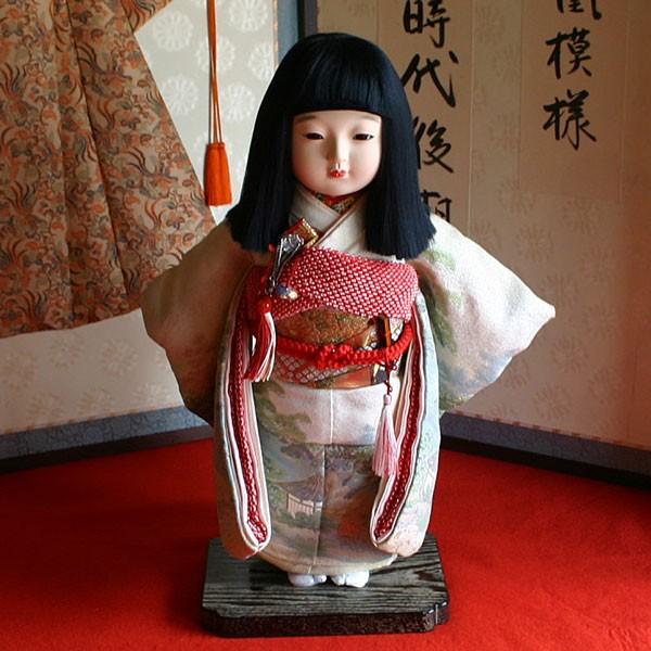 京製尺二市松人形（女）【送料無料！】【熊倉聖祥】