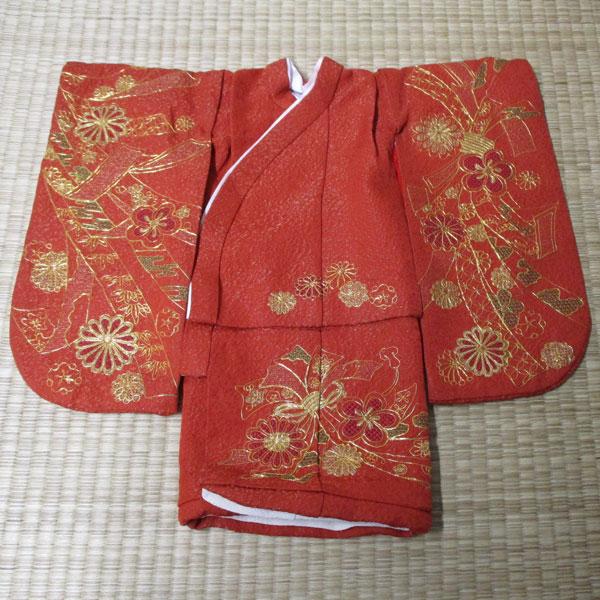 京製尺二市松人形用衣裳 【送料無料！】【特別提供品！】