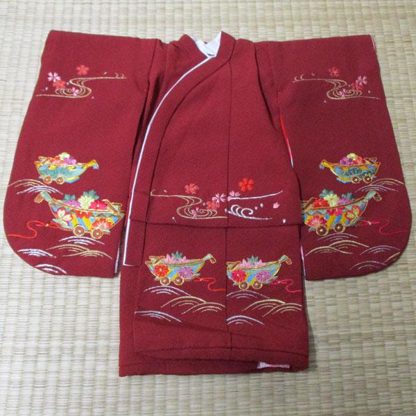 京製尺二市松人形用衣裳 【送料無料！】【特別提供品！】