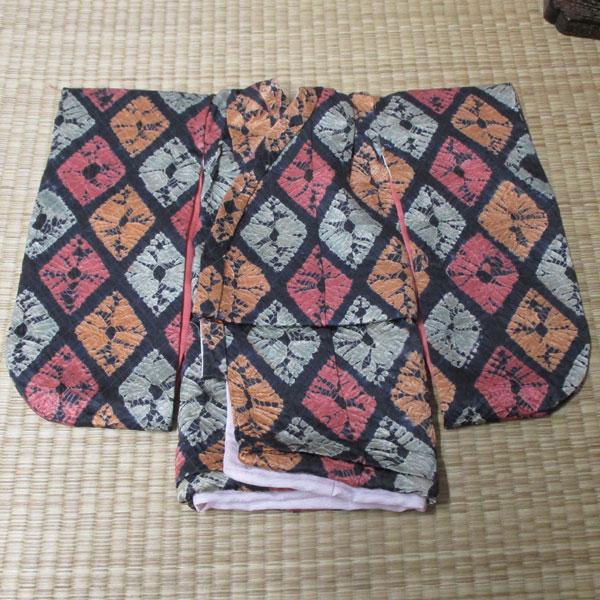 京製尺二市松人形用衣裳 【送料無料！】【特別提供品！】