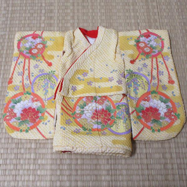 京製尺二市松人形用衣裳 【送料無料！】【特別提供品！】