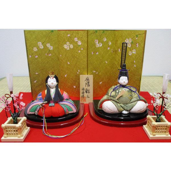 【雛人形】京製木目込雛　康陽親王（時代裂） 【送料無料！】