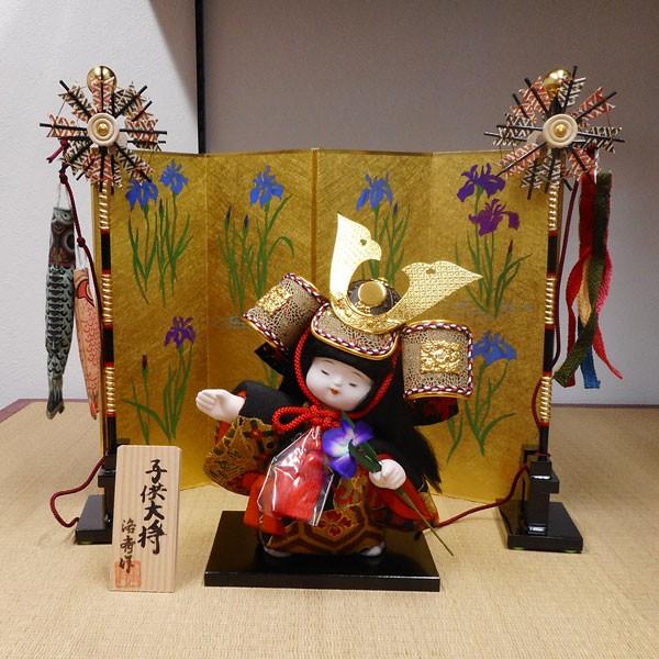 五月人形　京製木目込人形　子供大将