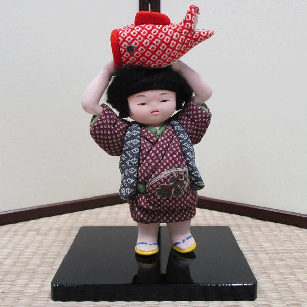 五月人形　京製木目込人形　鯉くん【送料無料！】