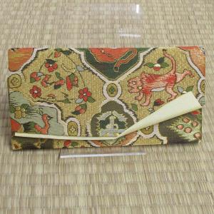 高台寺所蔵秀吉陣羽織鳥獣文様綴織 数寄屋袋 : 洛齊コレクション