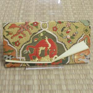 高台寺所蔵秀吉陣羽織鳥獣文様綴織 数寄屋袋 : 洛齊コレクション