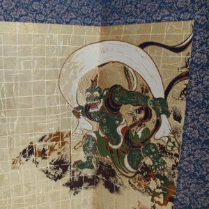 西陣織 屏風(風神雷神) 【送料無料!】の詳細画像2