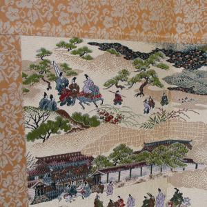 西陣織 屏風(三大祭り) 【送料無料!】の詳細画像1
