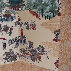 西陣織 屏風(三大祭り) 【送料無料!】の詳細画像2