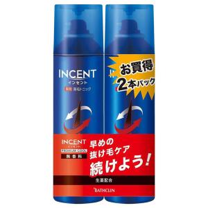 バスクリン インセント 薬用育毛トニック 無香料 プレミアムクール 190g×2｜rakushindenki