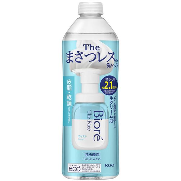 花王 ビオレ ザフェイス 泡洗顔料 モイスト つめかえ用 340ml