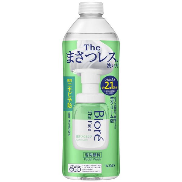 花王 ビオレ ザフェイス 泡洗顔料 アクネケア つめかえ用 340ml