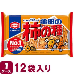 亀田製菓 亀田の柿の種 6袋詰 190g×12袋入｜rakushindenki
