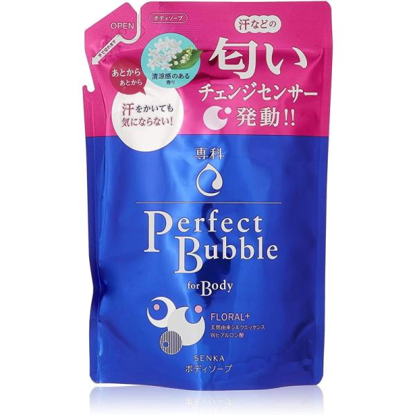 専科 パーフェクトバブル フォーボディ フローラルプラスn つめかえ用 350mL