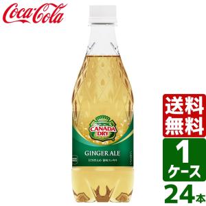 カナダドライ ジンジャーエール 500ml PET 1ケース×24本入 送料無料