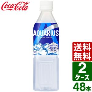 アクエリアス 【2ケースセット】アクエリアス 500ml ペットボトル 1