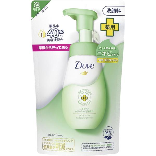 ユニリーバ・ジャパン Dove ダヴ ニキビケア 泡洗顔料 詰替 125ml