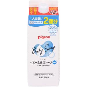 ピジョン ベビー全身泡ソープ 詰めかえ用 2回分 800ml　｜rakushindenki