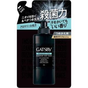 マンダム GATSBY ギャツビー プレミアムタイプ デオドラントボディウォッシュ 詰替用 320ml｜rakushindenki