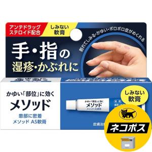 【ネコポス専用】（指定第2類医薬品）ライオン メソッド AS軟膏 6g｜rakushindenki