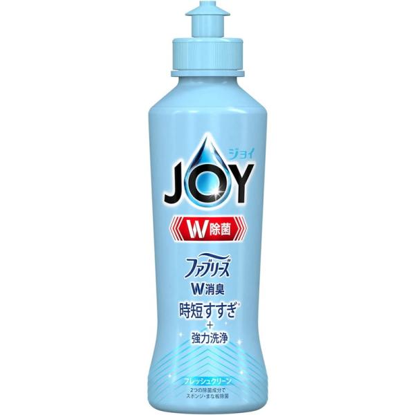 P&amp;G ジョイ W除菌 食器用洗剤 ファブリーズW消臭 フレッシュクリーン 本体 170ml