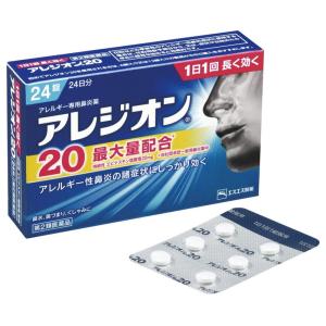 （第2類医薬品）エスエス製薬 アレジオン20 24錠｜rakushindenki