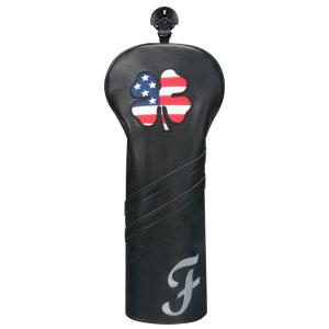 フェアウェイカバー（CRAFTSMANクラフトマン）　ゴルフヘッドカバー　アメリカフラグ/ラッキークローバー　ウッド用カバー　Fairway　headcover｜rakushogolf