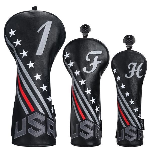 Big Teeth　ゴルフヘッドカバー　ウッドカバー　HeadCover　ドライバー/フェアウェイ/...