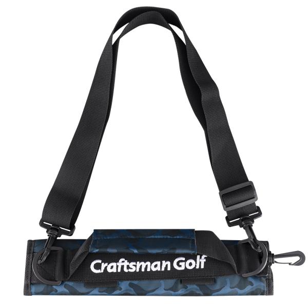 ゴルフクラブケース（CRAFTSMANクラフトマン）　ゴルフ用品　軽量　最大9本収納可能　バッグ　コ...