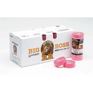 カモ井加工紙 BIGBOSS 車両塗装用 24ｍｍ×18ｍ 50巻/箱｜rakushoji