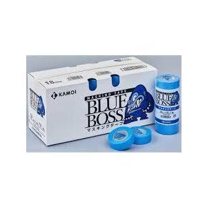 カモ井 マスキングテープ ブルーボス BLUE BOSS 24ｍｍ×18ｍ 500巻｜rakushoji