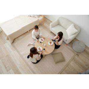 ローテーブル 折りたたみ 丸 おしゃれ ナチュラルモダン 机 デスク 木製 かわいい くすみカラー ...