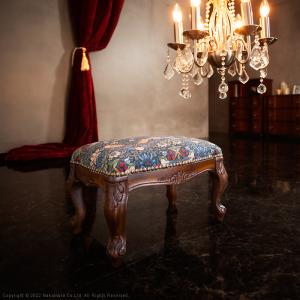 スツール 椅子 腰掛け 猫脚 ヨーロピアン おしゃれ 装飾 チェア