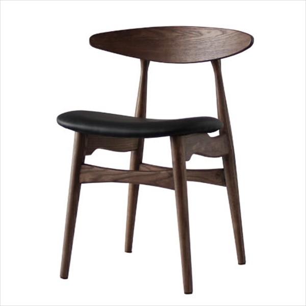 ダイニングチェア 椅子 おしゃれ ハンスJウェグナー 北欧モダン ミッドセンチュリー 木製 レザー ...