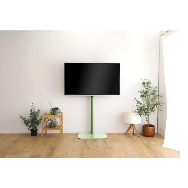 テレビ台 スタンド ハイタイプ コーナーおしゃれ かわいい ラック 壁寄せ 首振り 高さ調節 ハード...