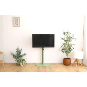 テレビ台 スタンド ロータイプ コーナー おしゃれ ラック 首振り 高さ調節 壁寄せ ハードディスクホルダー付きセット 32-65型対応