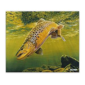 ファブリックパネル アートフレーム 釣り 魚 イラスト 壁掛け ウォール