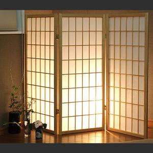 弘益 衝立 障子 和風 間仕切り おしゃれ 目隠し モダン和風 木製