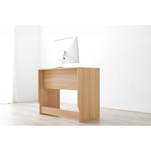 ICHIBA 木製デスク 引き出し付き ナチュラル 美品 ICHIBA 木製デスク 引き出し付き ナチュラル 美品 ICHIBA 木製デスク