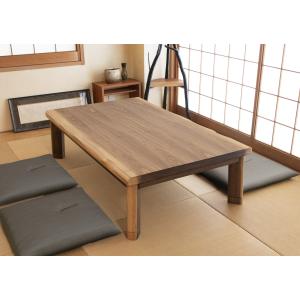 こたつテーブル おしゃれ レトロ 一枚板風 高さ...の商品画像