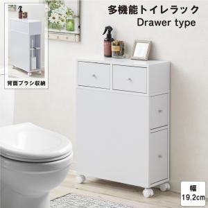 ラック トイレ 棚 キャスター おしゃれ ペー...の詳細画像1