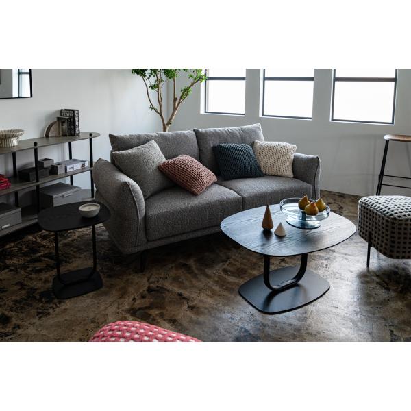 ローテーブル おしゃれ ミッドセンチュリー 棚 ラック シンプル アーバンモダン 木目 机 デスク ...